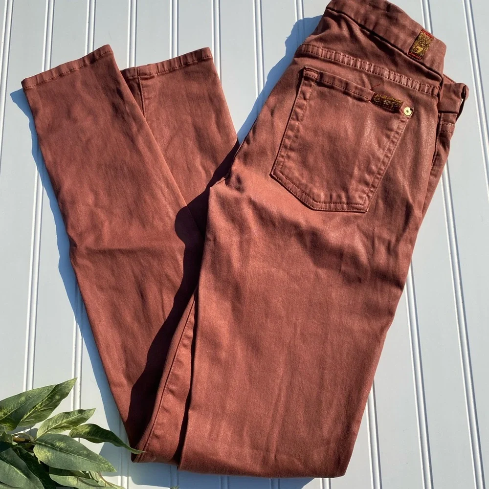 7 For All Mankind stretch coated